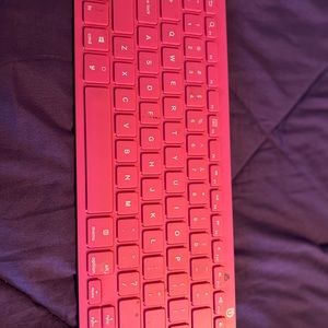 Pink keyboard